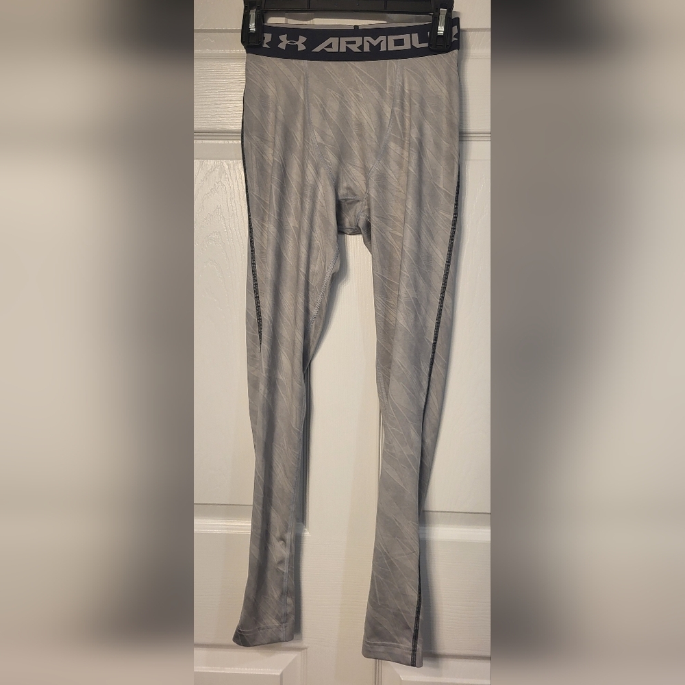 Under Armour Heat Gear Gray Compression Long Underwear Size Medium